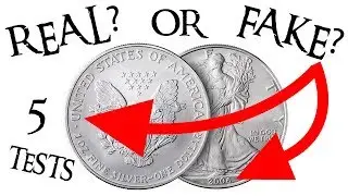 5 Ways to Test for Fake American Silver Eagles!