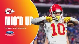 Isiah Pacheco was Micd Up for the AFC Divisional Playoff vs. the Buffalo Bills | Kansas City Chiefs