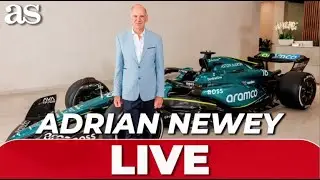 ADRIAN NEWEY SPEAKS ABOUT HIS ASTON MARTIN SIGNING FOR THE UPCOMING SEASONS | FORMULA 1