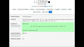 LLEMMA: an LLM to solving mathematical problems