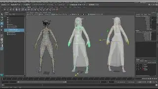 Maya 2019 Quick rig / Control Rig tutorial; hands, finger and toes