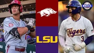 #5 Arkansas vs #1 LSU Highlights | Doubleheader Game 2 | 2023 College Baseball Highlights