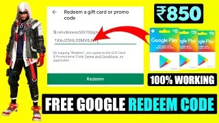 how to get free google play redeem code | 100% free google play redeem code | free redeem code