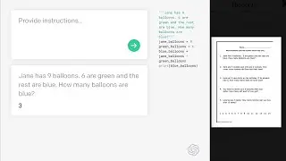 Giving OpenAI Codex a First Grade Math Test