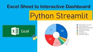 Convert Excel Sheet to Dashboard using Python Streamlit