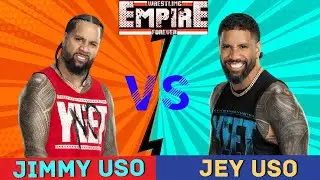 Jey Uso VS Jimmy Uso in Wrestling Empire Forever | Gameplay 🎮