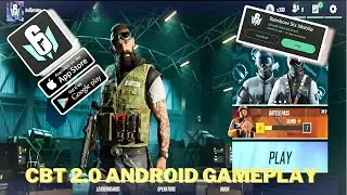 Beta 2.0 Android Gameplay Rainbow Six Mobile | Hindi |