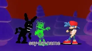 Fnf Vs Fnaf World|say-my-name|Fnf psych engine port