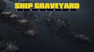 Первый взгляд на игру Ship Graveyard Simulator| Разбираем корабли и богатеем