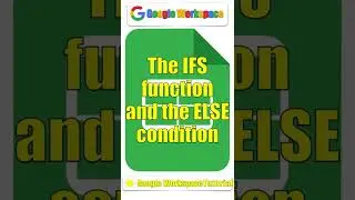 The IFS function and the ELSE condition.