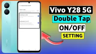 Vivo Y28 5G Double Tap To Screen On Off Setting | Vivo Y28 5G Double Tap Setting | HM Technical