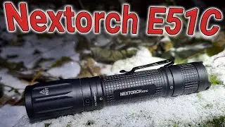 Nextorch E51C review 18650 USB type C Osram P9 tail clicker flashlight