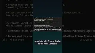 Prisma ORM Nuxt Module Set Up