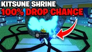 Blox Fruits KITSUNE SHRINE 100% GUARANTEED DROP GUIDE! (EASY)