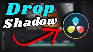 3 Different way to do a Drop Shadow - Davinci Resolve