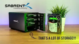 A LOT of STORAGE at once with SPEED!!!🔝 - Sabrent 4 bay HDD Dock