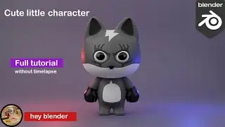 3D character in blender || simple character || beginner tutorial