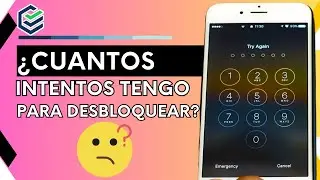 Cuántos intentos tengo para desbloquear mi iPhone