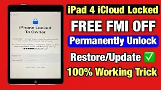 FREE iPad 4 iCloud Locked to FMI OFF Step by Step Tutorial