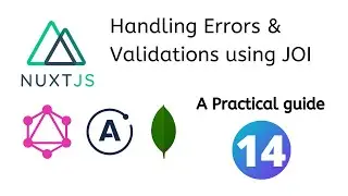 Handling errors and Validations in GraphQL with the help of JOI