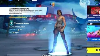 Fix Fortnite matchmaking error | Fortnite screen is loading Not working