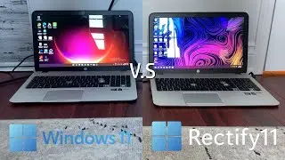 Windows 11 VS Rectify11 V2 - Speed Test