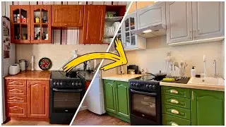 DIY Small Kitchen Renovation | Kitchen Makeover Ideas on a Budget