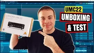 Behringer UMC22 Unboxing and Test