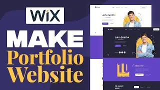 How to Use Wix to Make a Portfolio Website (2024) Step by Step Tutorial