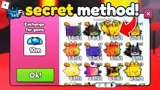 This HIDDEN Machine Made me MILLIONS of GEMS in Pet Sim 99...