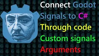 Connecting Godot script signals to C# through code fast guide no bs.