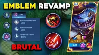 ❗❗NEW EMBLEM REVAMP❗❗ SORRY FREDRINN YOUR SHIELD CANT SAFE YOU | HYPER BANE SOLO RANK GAME!!  2023🔥