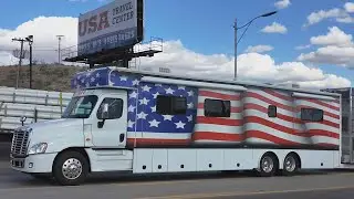 American Trucks spotted, watch big cars and other vehicles in traffic in Arizona, Truck Spotting USA