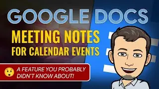 Quickly Create Meeting Notes for Calendar Events 😲You probably didnt know about this feature!