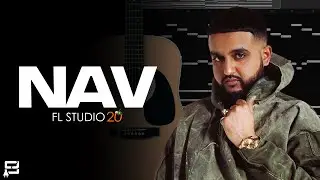 How To Make A WAVY Guitar Beat For NAV & Gunna From Scratch | FL Studio 20 Tutorial