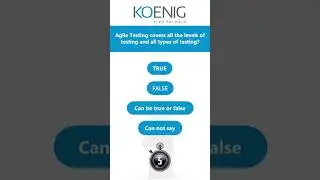 Learn ISTQB Agile Tester online | Koenig Solutions