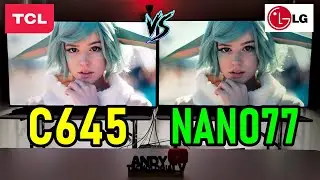 TCL C645 vs LG NANO77: QLED vs NANOCELL/ Smart TVs 4K