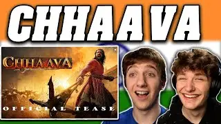 Chhaava Teaser REACTION!! (Vicky Kaushal | Rashmika M | Akshaye K | Dinesh V | Laxman U