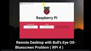 Remote Desktop Bluescreen error with RPI4 & BullsEye 64bit OS