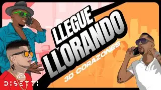 Llegue Llorando - 3D Corazones (Audio Oficial) | Salsa Choke