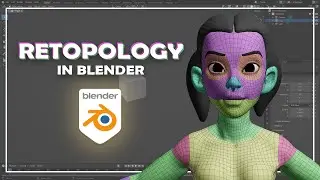 Stylized Character Retopology Workflow In Blender