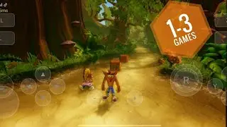 Crash Bandicoot N. Sane Trilogy Gameplay On Skyline Edge V30.5 Android (1-3 Games)