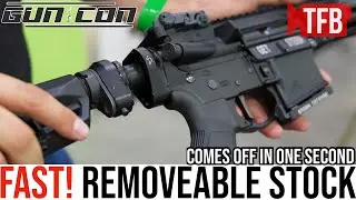 One Second Quick Detach AR-15 Stock: The Stern Defense RAB-AD [GunCon 2023]