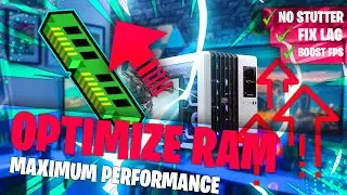 How To Optimize RAM/Memory For Gaming In Windows 10 | Boost Performance and Fix Lag - 2021