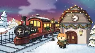 christmas lofi hip hop beats ~ the winter train