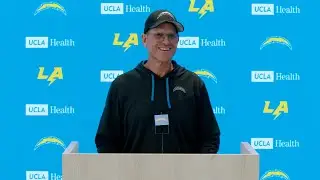 Jim Harbaugh On 2024 Captains & Heinicke Trade | LA Chargers