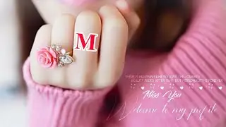 M letter name video❤M name WhatsApp status❤M love status💏 M sad WhatsApp status 2021❤M couple status