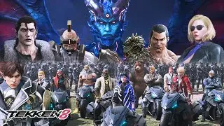 JIN Army VS G-CORP Army - TEKKEN 8 Story Chapter 10 All-Out Assault