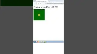 Creating hover effects with CSS | 