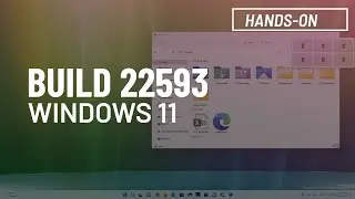 Windows 11 build 22593: NEW Home in File Explorer, Taskbar changes, and more